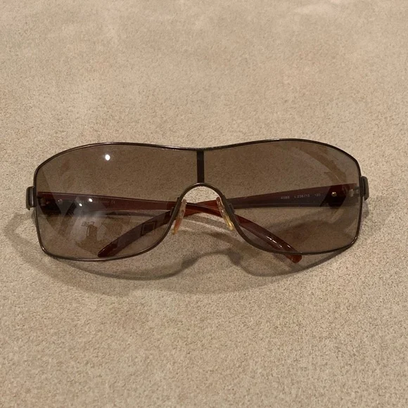 CHANEL | Accessories | Chanel Brown Rectangle Wrap  display picture 1